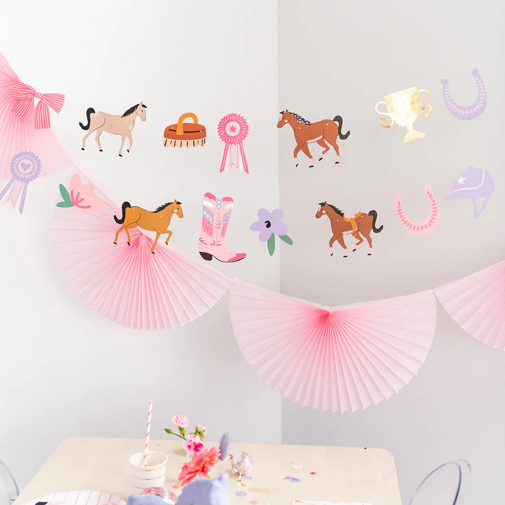DIY Pony Party Garland 20ft | The Party Darling