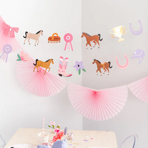 DIY Pony Party Garland | The Party Darling