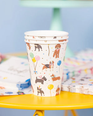 Dog Birthday Party Paper Cups | The Party Darling