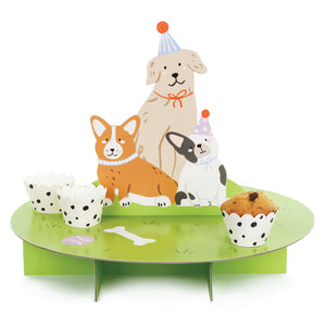 Dogs Dessert Stand & Dalmatian Cupcake Wrappers | The Party Darling