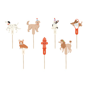 Dog Cupcake Toppers 7ct | The Party Darling