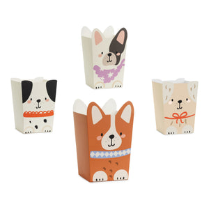 Dog Popcorn Boxes 6ct | The Party Darling