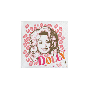 Dolly Dessert Napkins Front | The Party Darling