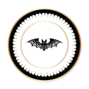 Elegant Halloween Dessert Plates 8ct | The Party Darling