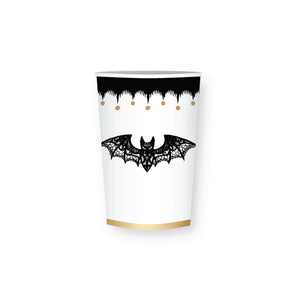 Elegant Halloween Paper Cups 8ct | The Party Darling