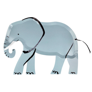 Elephant Lunch Plates 8ct | The Party Darling
