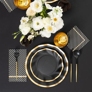 Everyday Black and Gold Party Supplies