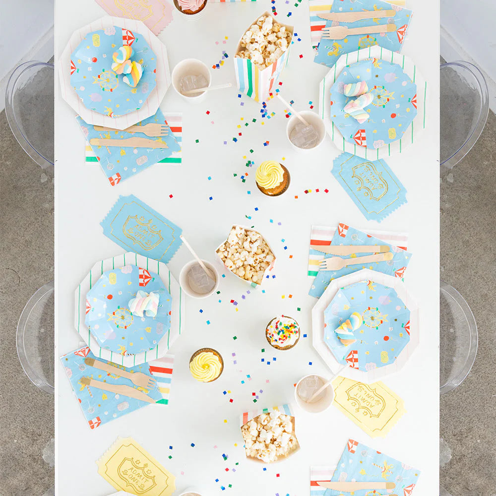 Fair Birthday Party Tablescape