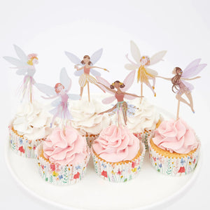 Fairy Cupcake Decorating Kit 24ct Assembled