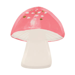 Fairy Mushroom Lunch Plates 8ct | The Party Darling