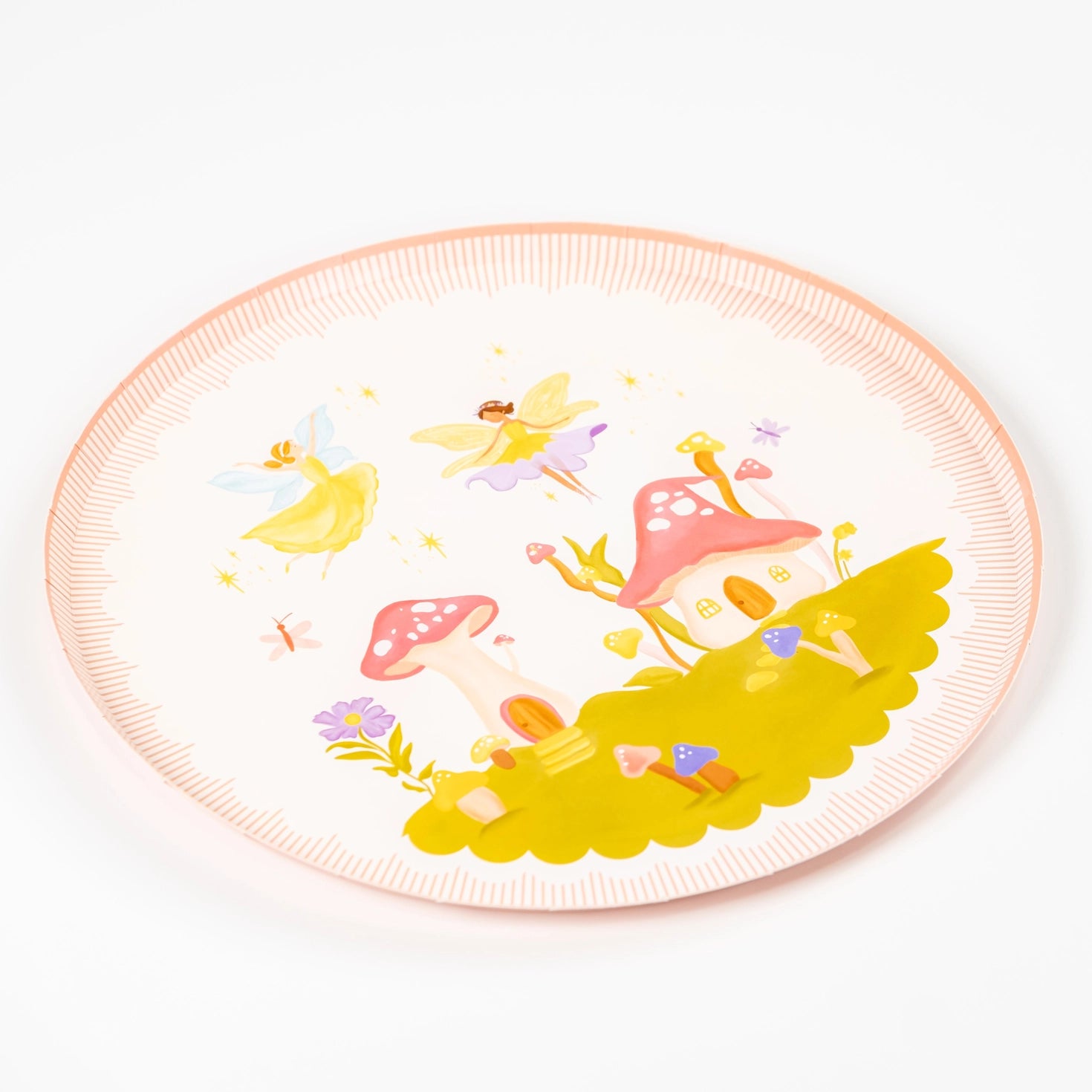Fairy Garden Dinner Plates 8ct