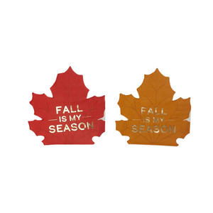 Fall is My Season Leaf Dessert Napkins 20ct | The Party Darling