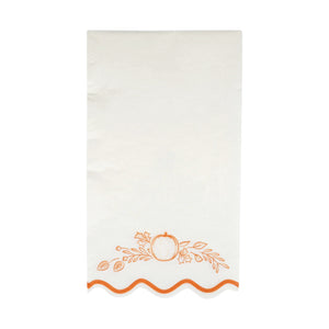 Falloween Pumpkin Guest Towels 24ct | The Party Darling