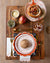 Falloween Rust Scalloped Lunch Plates 8ct | The Party Darling