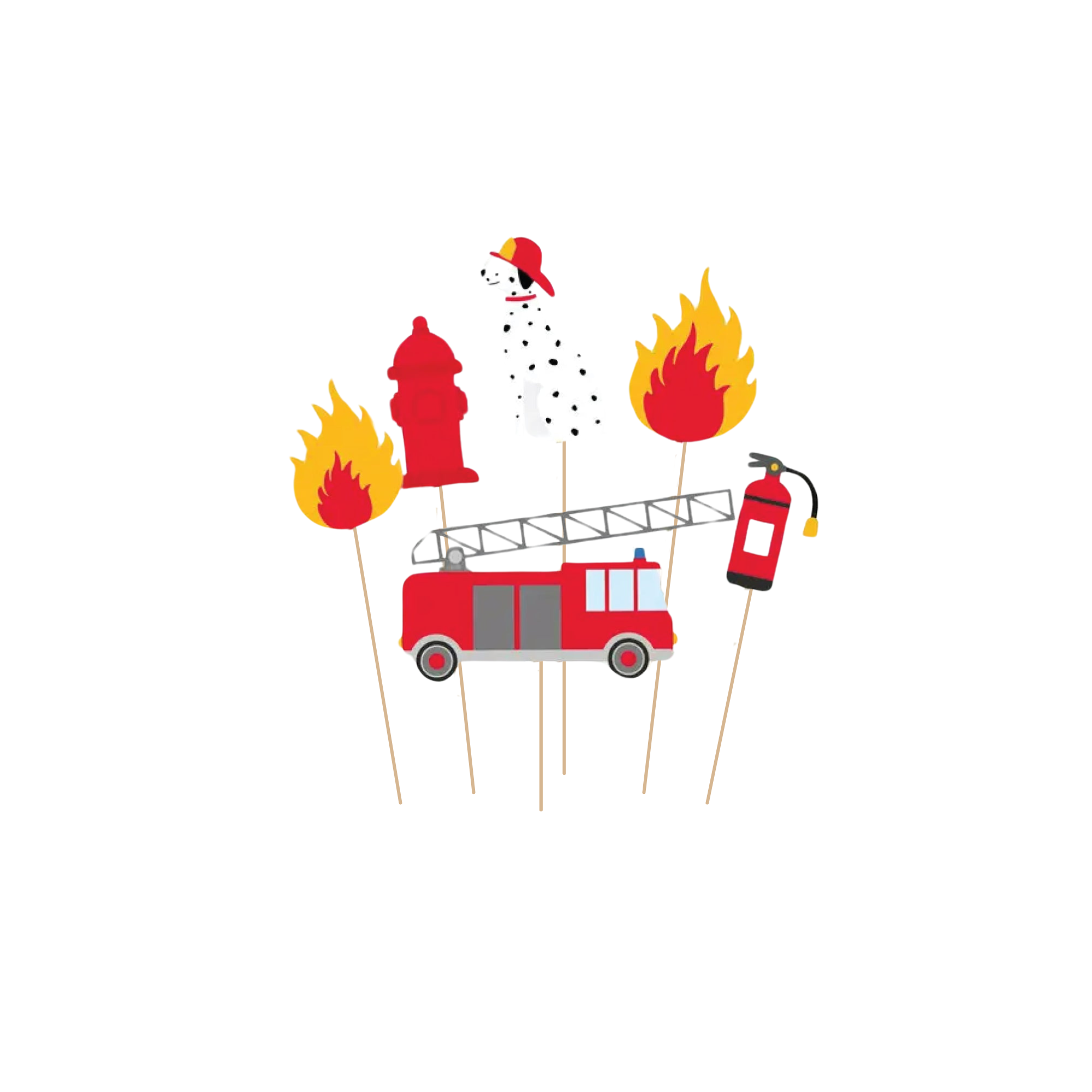 Firefighter Birthday Party Supplies | The Party Darling