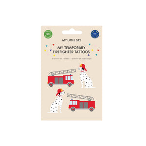 Firefighter Temporary Tattoos 8ct | The Party Darling