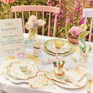 Floral Easter Party Table Decorations 