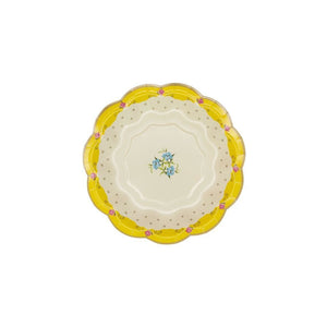 Floral Vintage Tea Party Dessert Plates 12ct