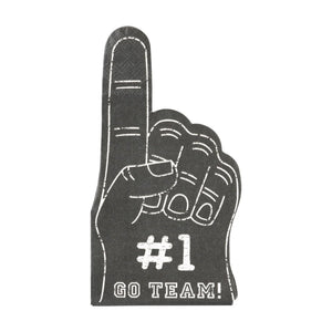 Go Team #1 Foam Finger Lunch Napkins 24ct | The Party Darling
