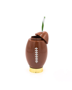 Down, Set, Fun Football Cup with Straw | The Party Darling