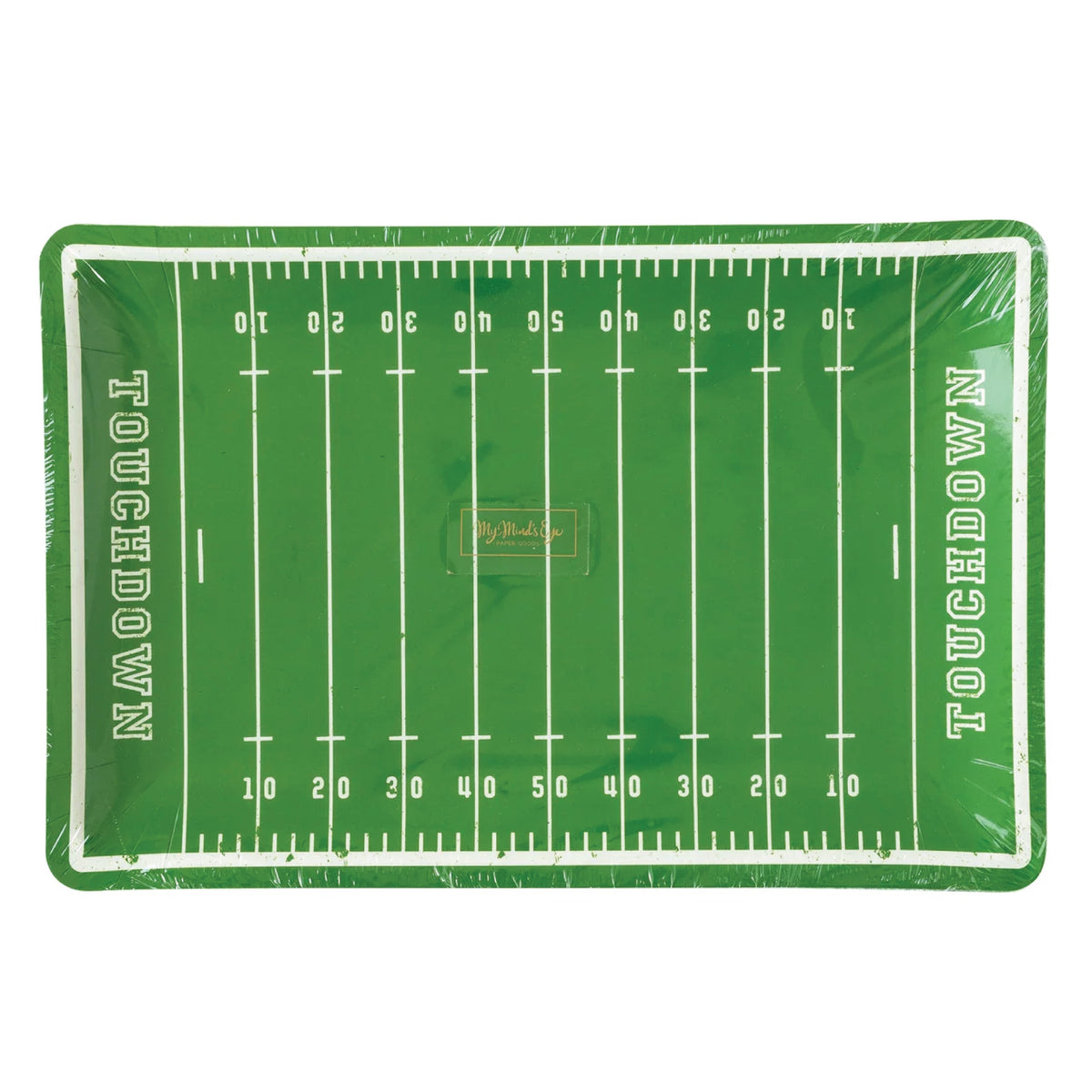 Football Field Lunch Plates 8ct | The Party Darling