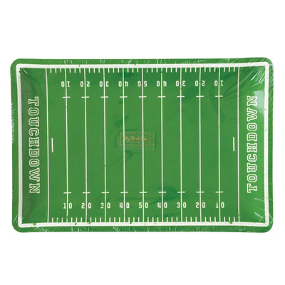 Football Field Lunch Plates 8ct