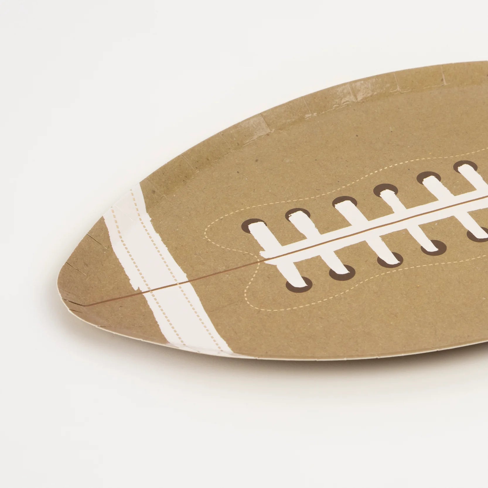 Football Lunch Plates 8ct | The Party Darling