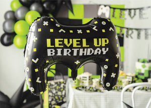 Level Up Birthday Controller Balloon