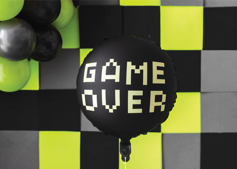 Game Over Foil Balloon 14in | The Party Darling