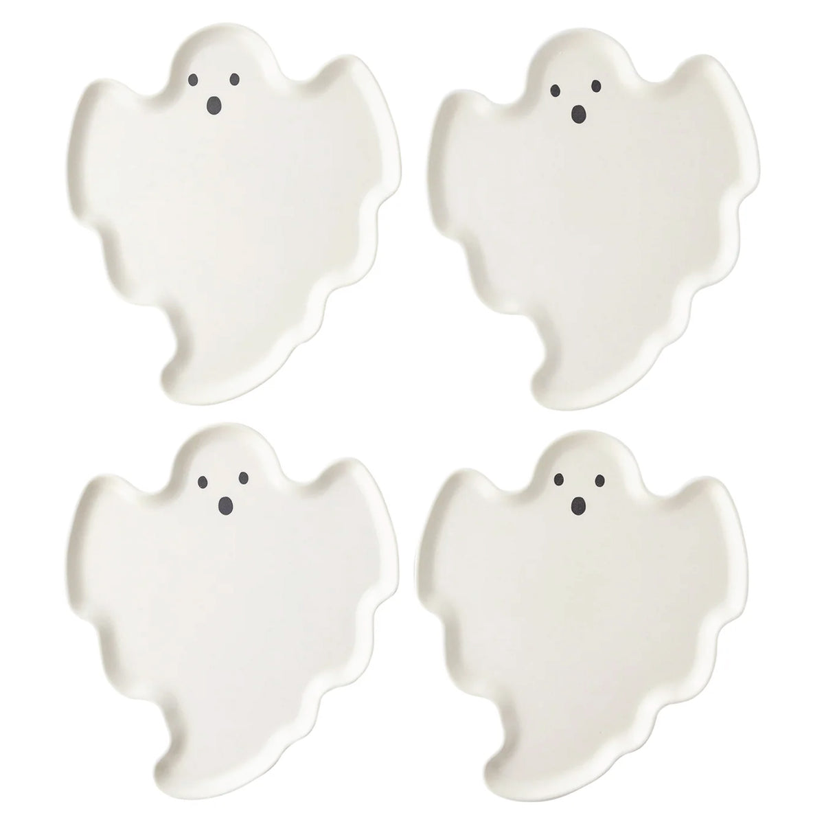 Ghost Bamboo Plates 4ct | The Party Darling