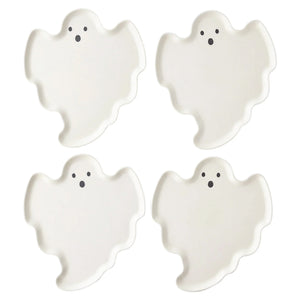 Ghost Bamboo Plates 4ct | The Party Darling