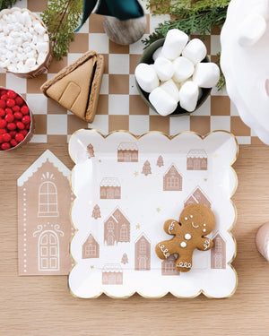 Gingerbread Decorating Party Supplies Place Setting 