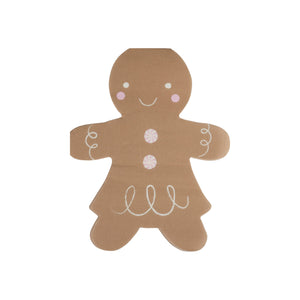 Gingerbread Girl Dessert Napkins 24ct | The Party Darling