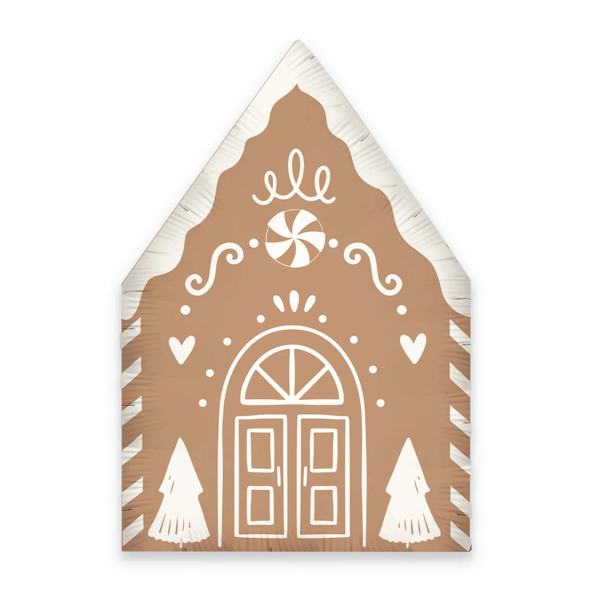 Gingerbread House Mylar Balloon 20&quot; | The Party Darling