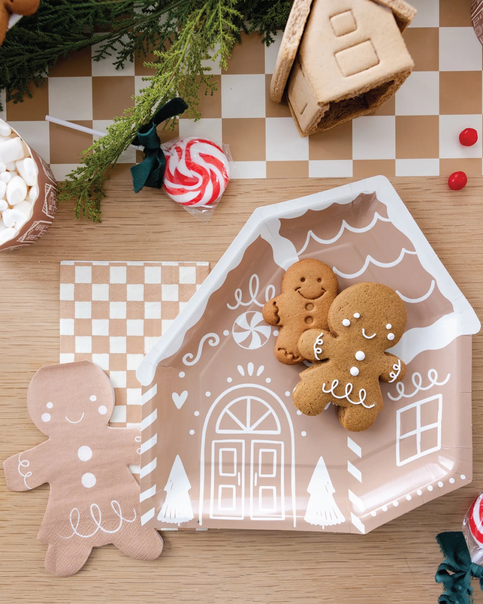 My Mind's Eye Gingerbread Girl Napkins - Thumbnail 4