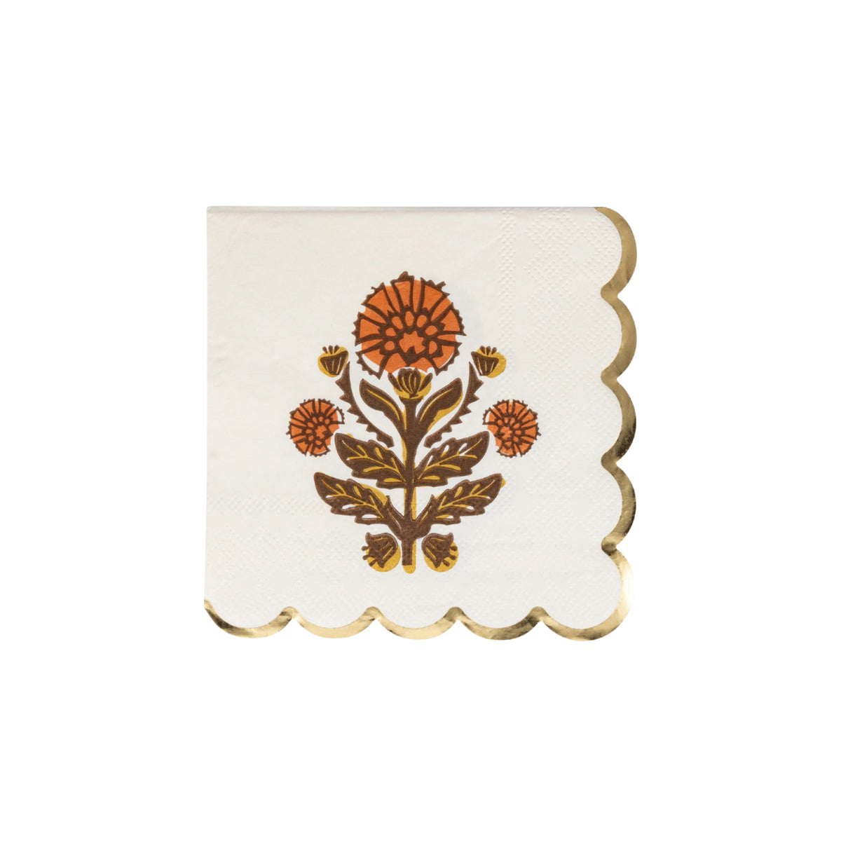 Give Thanks Floral Cocktail Napkins 18ct | The Party Darling