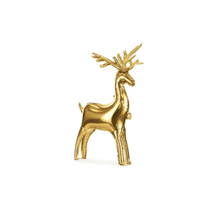 Short Standing Gold Reindeer Balloon | The Party Darling