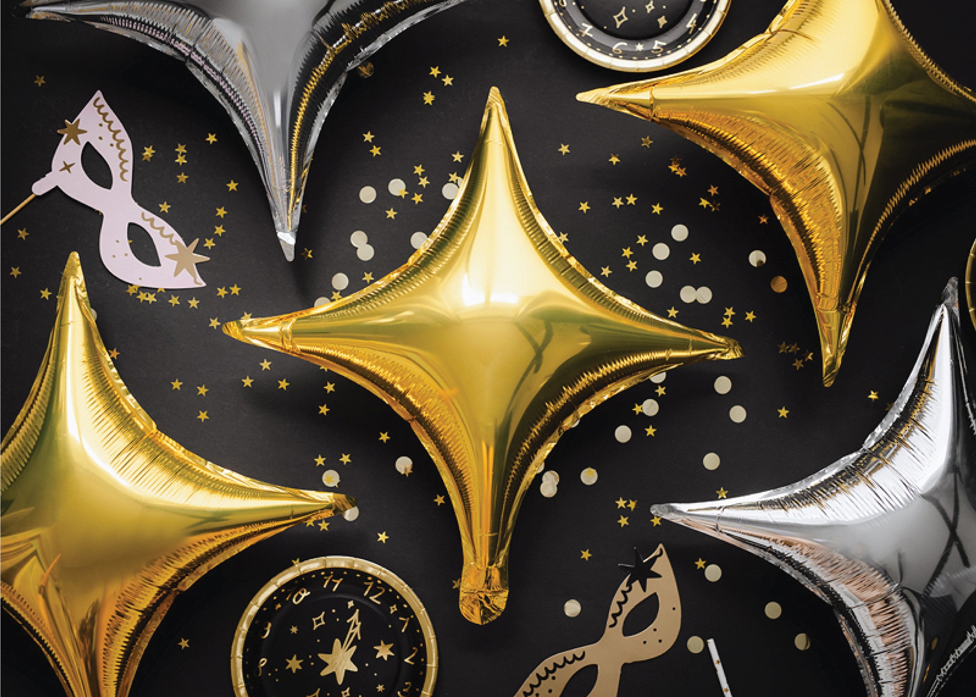 Metallic Gold Starpoint Balloon 16.5in | The Party Darling