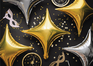 Metallic Gold Starpoint Balloons | The Party Darling