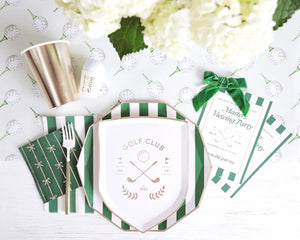 Golf Themed Party Supplies by Bonjour Fete