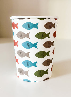 Gone Fishing Cups 8ct | The Party Darling