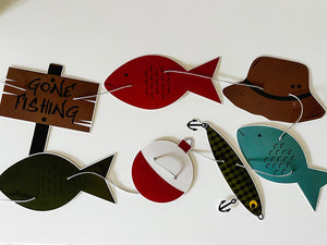 Gone Fishing Garland | The Party Darling