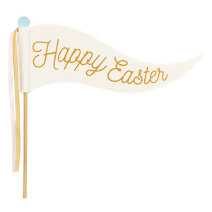 Happy Easter Pennant Flat | The Party Darling