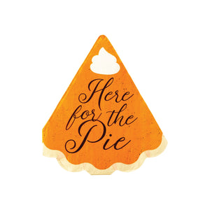 Here For The Pie Lunch Napkins 18ct | The Party Darling