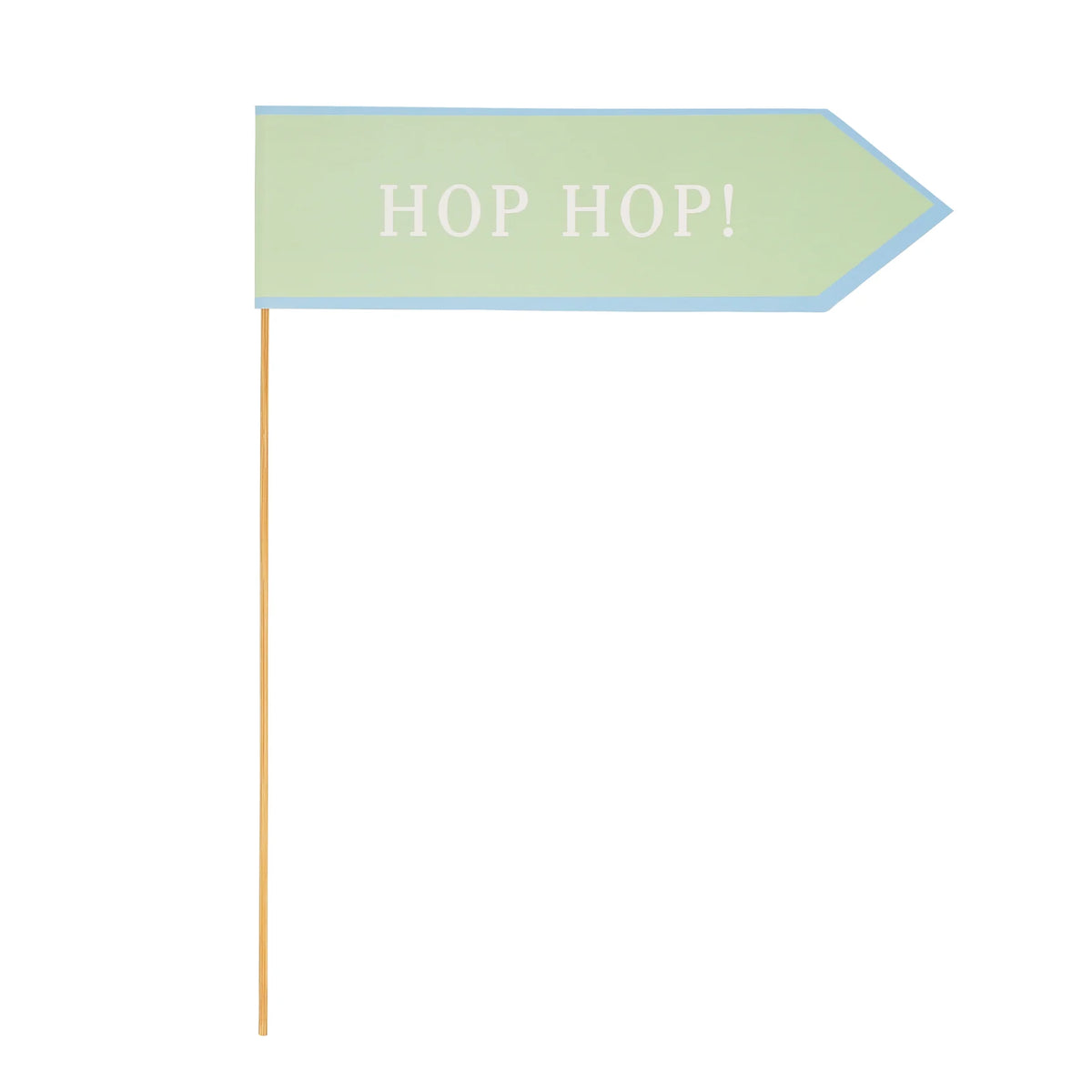 Hop Hop Easter Egg Hunt Pennant Flag