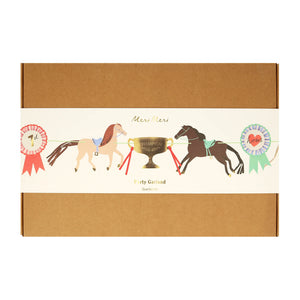Horse Racing Party Garland Packaged by Meri Meri