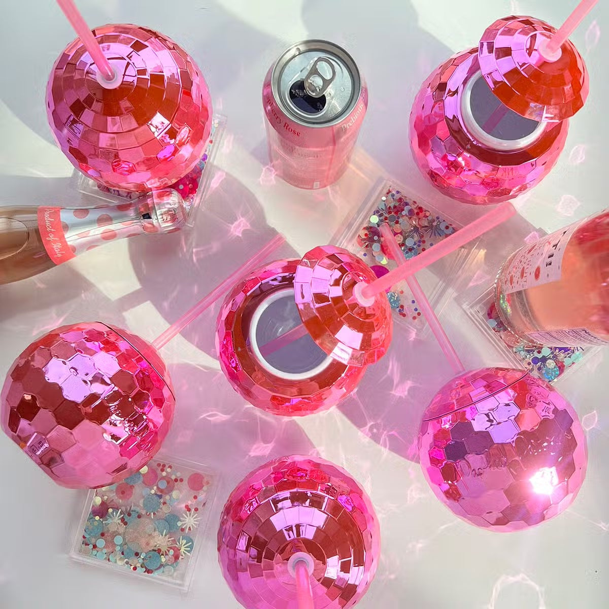 Neon Pink 21st Birthday  Pink birthday party, 21st birthday decorations,  Disco party decorations