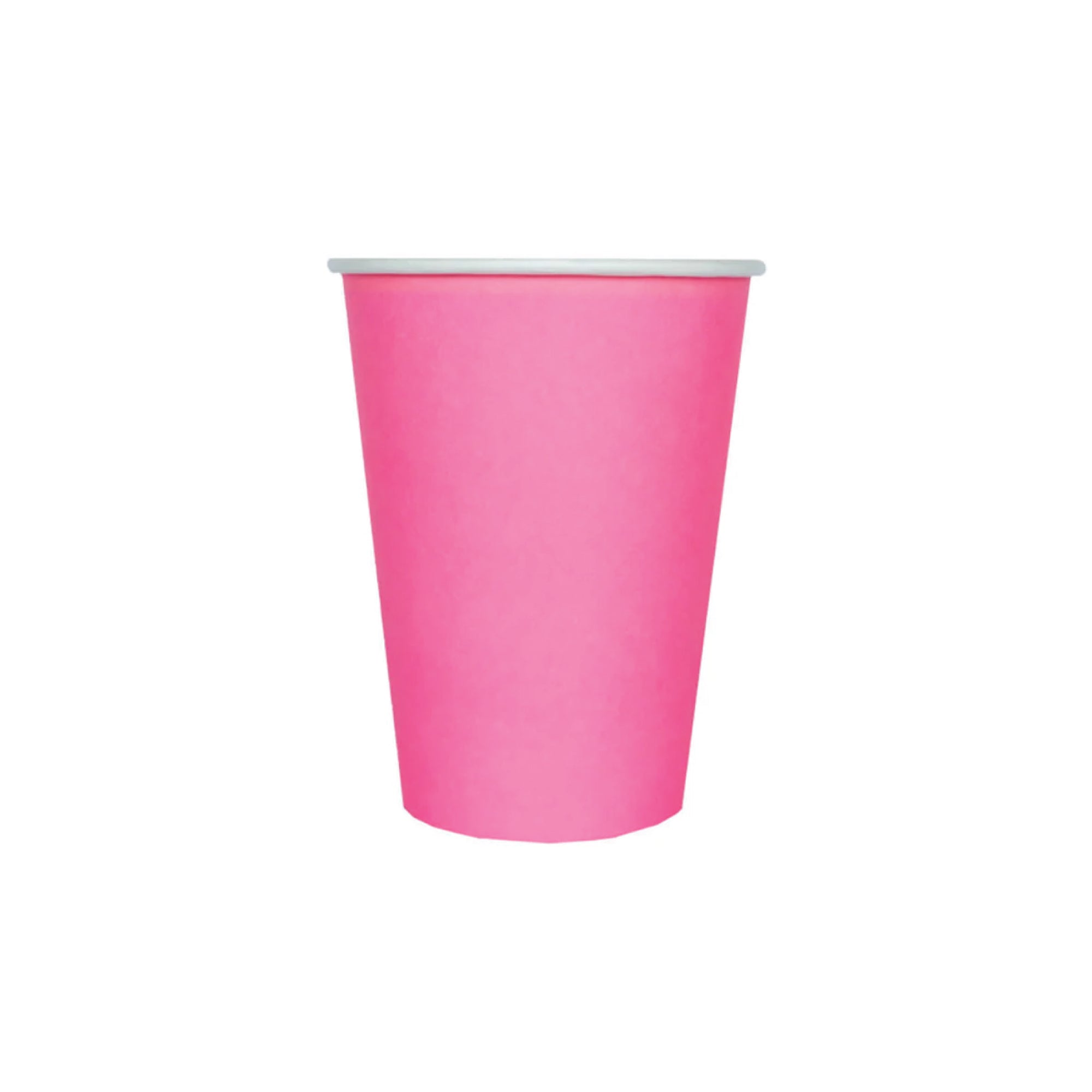 Hot Pink Paper Cups 8ct The Party Darling