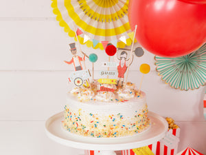 Carnival Cake Toppers 7ct | The Party Darling