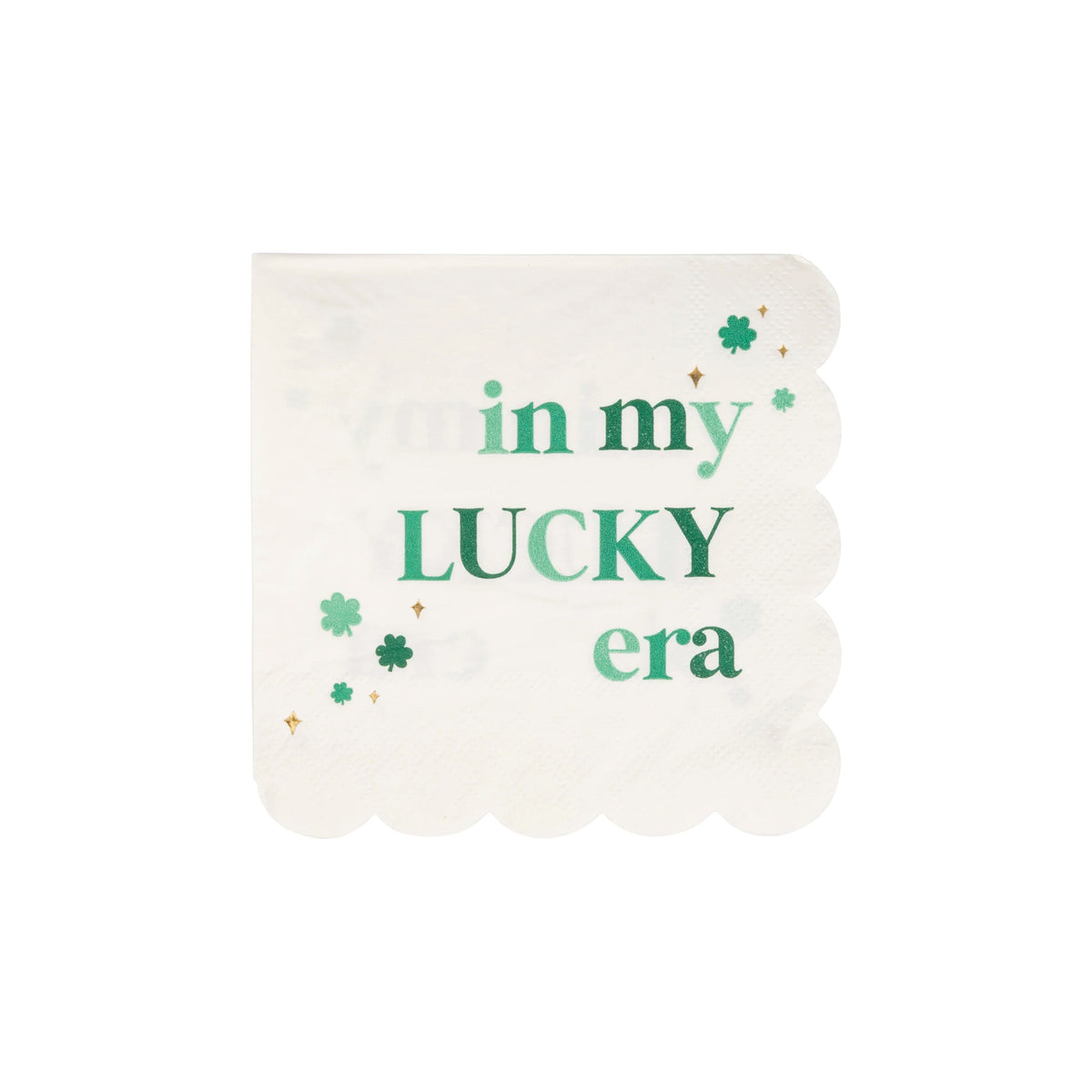 In My Lucky Era Dessert Napkins 24ct | The Party Darling